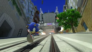 Sonic Generations City Escape Zone ACT 2 overly edited