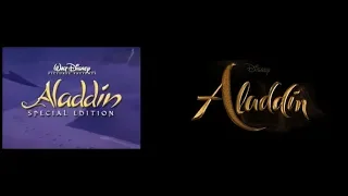 Disney's Aladdin Official Trailer #2  2019 VS 1992 Comparison - Comparación |