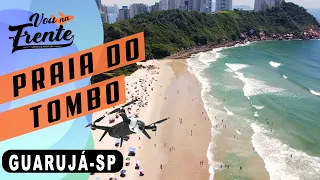 PRAIA DO TOMBO EM GUARUJÁ - SP (IMAGENS AÉREAS)