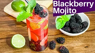 Blackberry Mojito Cocktail Recipe