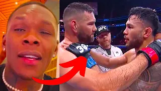 FIGHTERS REACT TO CHRIS WEIDMAN LOSES TO BRAD TAVARES IN RETURN AFTER LEG BREAK UFC 292