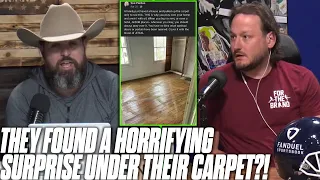 They Ripped Up The Carpet In Their House To Find A HORRIFYING Surprise