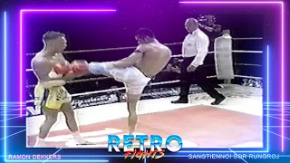 Nak Muay LA: Retro Fights 16 - Ramon Dekkers vs Sangtiennoi Sor Rungroj. Old Muay Thai Fight.