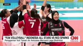 "Fun Volleyball" Indonesia All Stars Vs Red Spark