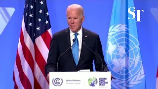 Biden says China, Russia failed to lead at COP26 climate summit