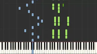 A Million Dreams - The Greatest Showman [Piano Tutorial] (Synthesia)