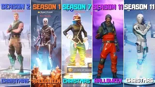 Evolution of Fortnite Lobby Backgrounds! All Fortnite Lobby Background(Season 1 - Season 11)