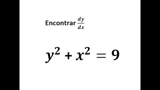 Derivación implicita (Ejercicio 2)