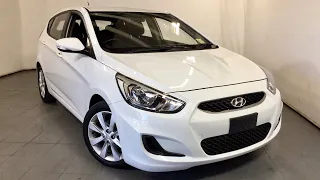 Hyundai Accent Sport 2017 White Stk Number - 67530