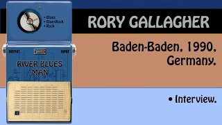Rory Gallagher- G-Man 14: Great interview, Baden-Baden, Germany, 1990.