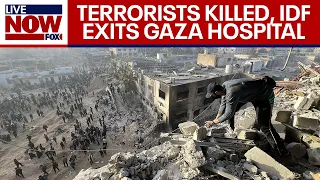 Israel-Hamas war: Terrorists killed at Shifa Hospital, Israeli forces withdraw | LiveNOW from FOX