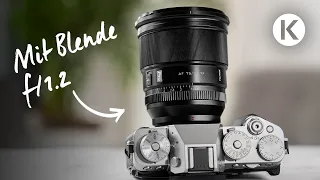 Blende 1.2 für unter 600€? Viltrox AF 75mm f/1.2 Pro-Level für Fujifilm XF Hands-On | Foto Koch