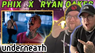 PHIX x RYAN OAKES - "UNDERNEATH" ｜Who is Ryan Oakes? ｜THEBROSREACT