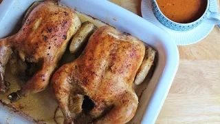 Jamaican Roast Chicken & Gravy Recipe