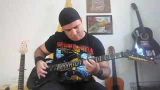 Slayer "Mandatory Suicide " (Guitar Cover w/solo )