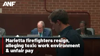 Marietta firefighters resign, alleging toxic work environment & unfair pay