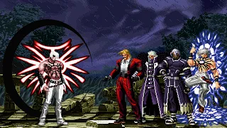 [KOF Mugen] Orochi Iori-WF Xiii Vs Super KOF Bosses