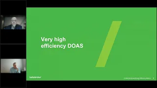 Delivering High Performance Using Very High Efficiency DOAS Systems