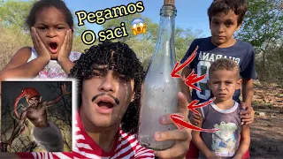 CAPTURAMOS O SACI 😱