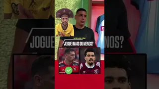 Diego Souza falou que jogou mais que Arrascaeta 👀😂