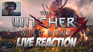 The Witcher 3 E3 2014 Gameplay Trailer: "LIVE REACTION" - The Sword of Destiny Trailer