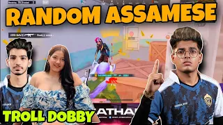 JONATHAN PLAYING WITH RANDOM ASSAMESE | TROLL DOBBY😂😂 | ZGOD | OP SPRAYS | MN squad