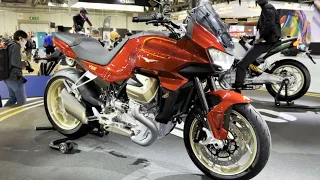 New 2022 Moto Guzzi Motorcycles On EICMA Motor Sow - One Of The Best- Selling Modern Retro Bikes