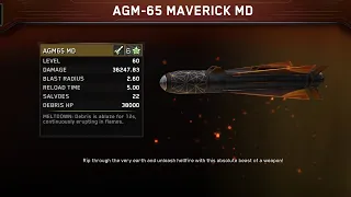 AGM65 Maverick MD ONE SHOT Heavy Titan killer #zombiegunshipsurvival #zg
