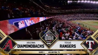 Arizona Diamondbacks at Texas Rangers, 2023 World Series Game 1, October 27, 2023