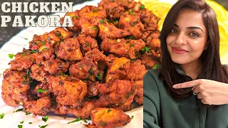 Quick Air Fryer Chicken Pakora Recipe -Restaurant Style Snack