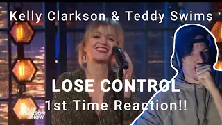 Kelly Clarkson & Teddy Swims Sing Lose Control 1st Reaction!