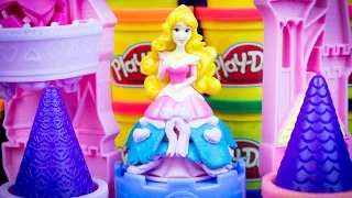 Disney Princess Sleeping Beauty Aurora Play-Doh Magical Designs Palace
