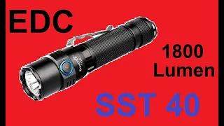 Trustfire T11R taktische LED EDC Taschenlampe Flashlight Test Vorstellung Review keine Olight Sofirn