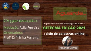 I Ciclo de Palestras Online GETECMA Edição 2021 - Amanda Correa