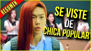 👉 resumen : CHICO SE VISTE DE CHICA POPULAR PERO ENAMORA A TODOS - MA BOY serie | Ahora te cuento