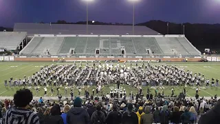 Marching 110 and Alumni- Light Up, 2019 Homecoming Postgame