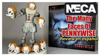 NECA Ultimate It Chapter 2 - The Many Faces Of Pennywise | Review en español