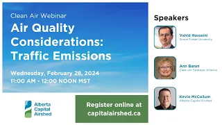 Clean Air Webinar — Air Quality Considerations: Traffic Emissions