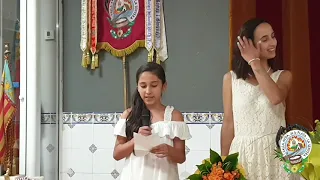 Despedida de las Falleras Mayores 2019 Leonor y Cynthia - Falla av Plata la Senyera