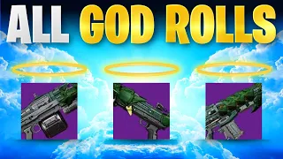Every God Roll Crota Weapon! *PvE & PVP*