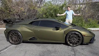 Lamborghini Huracan STO - это самый безумный Huracan в истории