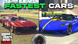 Top 10 FASTEST CARS in GTA 5 Online! (UPDATED 2023)