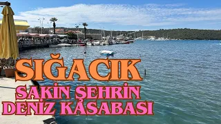 Seferihisar Sığacık sakin şehrin enfes deniz kasabası. Kaleiçi, sokakları ve denizi.