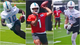 Tua Tagovailoa & Miami Dolphins GOT AFTER IT Today At OTA'S 🐬 ⬆️