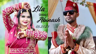 Lila weds Abinash || Nepali Wedding Highlight || 05.21.23