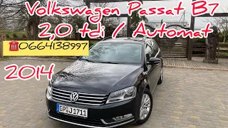 Volkswagen Passat B7 2014 / 2,0tdi Automat на продаж ! ☎️0664138997 .