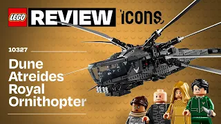 The Chosen one | LEGO Icons Dune Atreides Royal Ornithopter 10327 Review