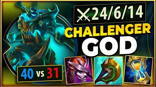 DROPPING A NUKE WITH AP HECARIM IN CHALLENGER - League of Legends