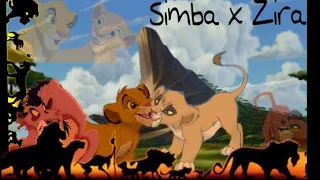 Lion king crossover ~ Simba x Zira