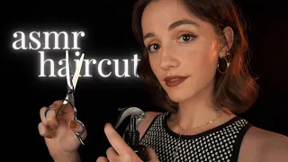 ASMR | Sleepy & Relaxing Haircut ✂️ (ear to ear whispers)